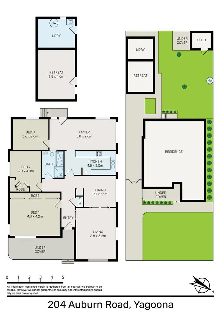 Floorplan of Homely house listing, 204 Auburn Road, Yagoona NSW 2199
