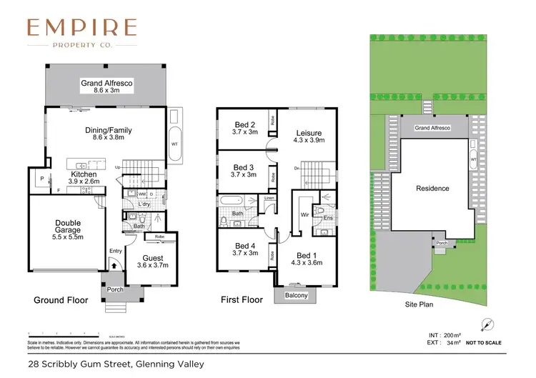 Floorplan of Homely house listing, 28 Scribbly Gum Street, Glenning Valley NSW 2261
