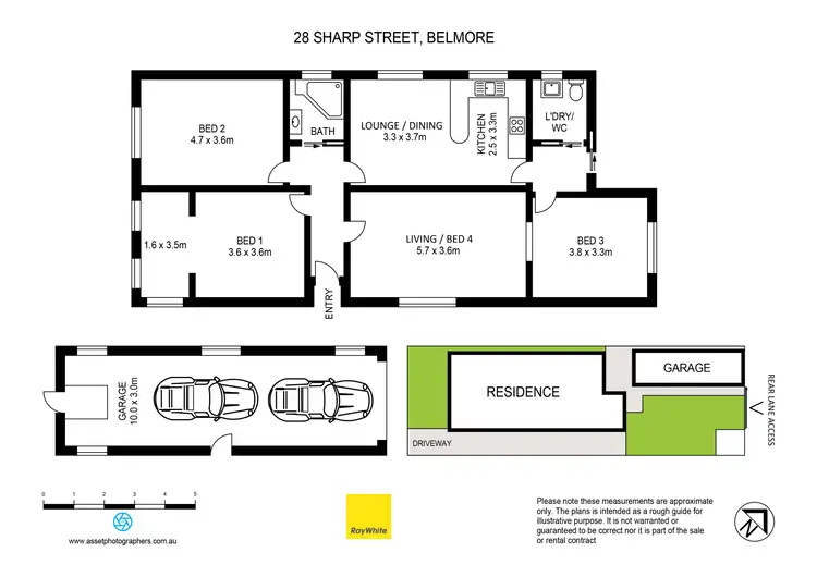 Floorplan of Homely house listing, 28 Sharp Street, Belmore NSW 2192
