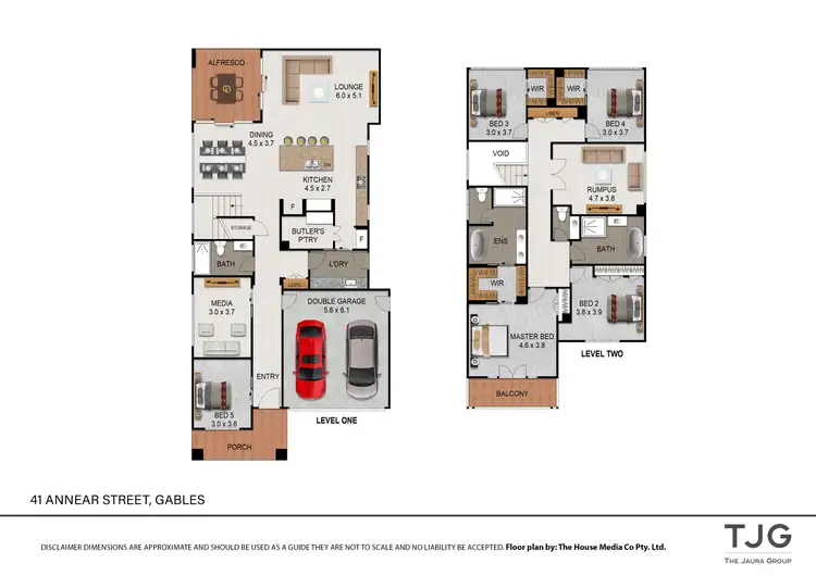 Floorplan of Homely house listing, 41 Annear Street (The Gables), Box Hill NSW 2765