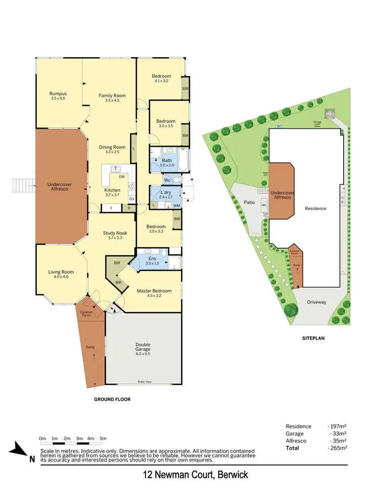 Floorplan of Homely house listing, 12 Newman Court, Berwick VIC 3806