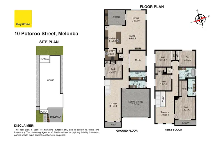 Floorplan of Homely house listing, 10 Potoroo Street (Melonba), Marsden Park NSW 2765