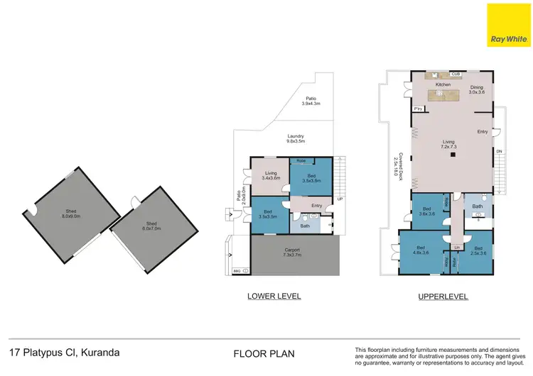 Floorplan of Homely house listing, 17 Platypus Close, Kuranda QLD 4881