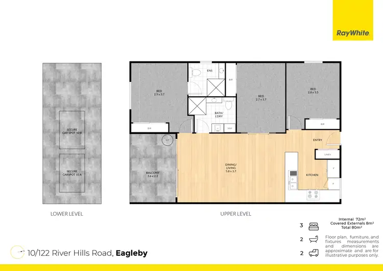 Floorplan of Homely house listing, 10/122 River Hills Road, Eagleby QLD 4207
