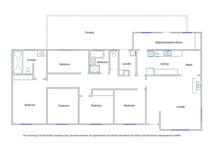 Floorplan of Homely house listing, 2 Cannawigara Road, Bordertown SA 5268
