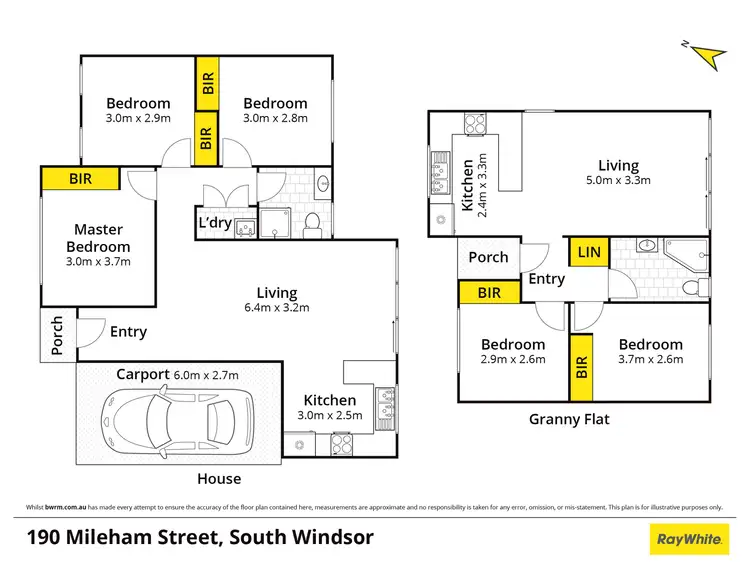 Floorplan of Homely house listing, 190A & 190B Mileham Street, South Windsor NSW 2756
