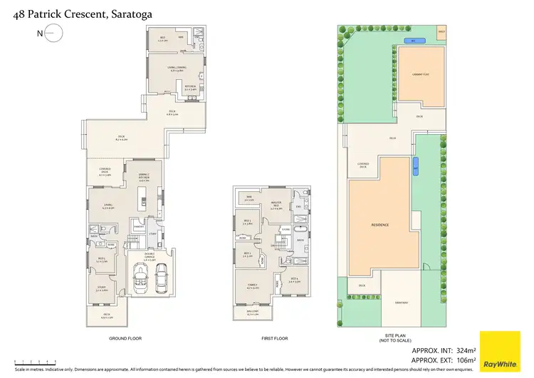Floorplan of Homely house listing, 48 Patrick Crescent, Saratoga NSW 2251