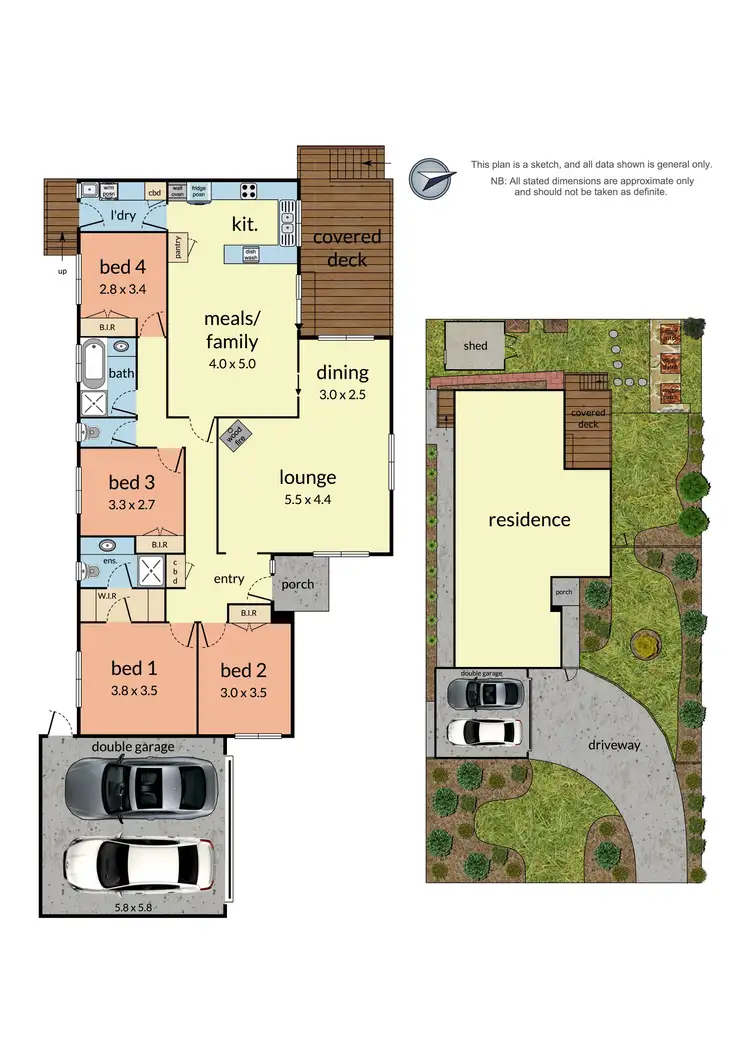 Floorplan of Homely house listing, 73 Yarra Road, Croydon Hills VIC 3136