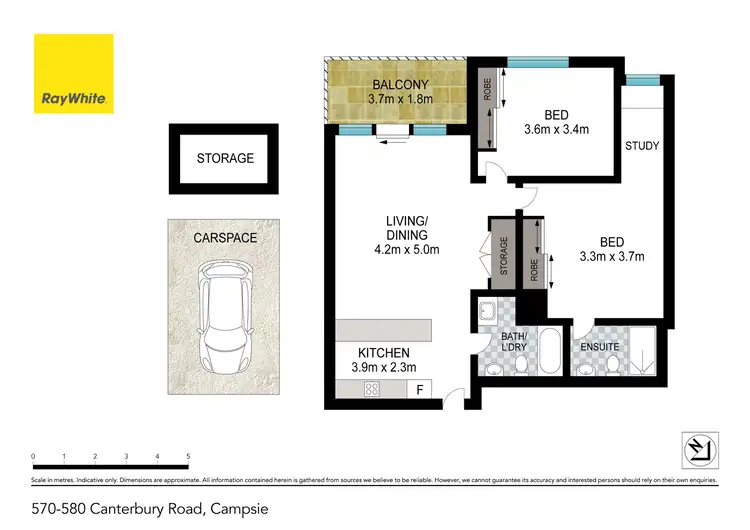 Floorplan of Homely apartment listing, 67/570-580 Canterbury Road, Campsie NSW 2194