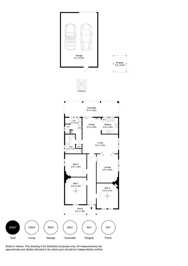 Floorplan of Homely house listing, 77 Kintore Street, Mile End SA 5031