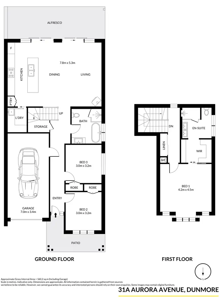 Floorplan of Homely house listing, 31A Aurora Avenue, Dunmore NSW 2529