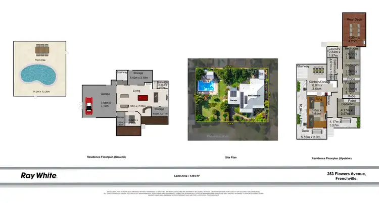 Floorplan of Homely house listing, 253 Flowers Avenue, Frenchville QLD 4701