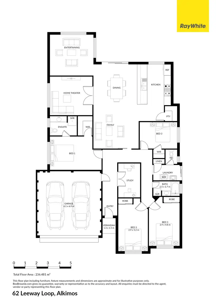 Floorplan of Homely house listing, 62 Leeway Loop, Alkimos WA 6038