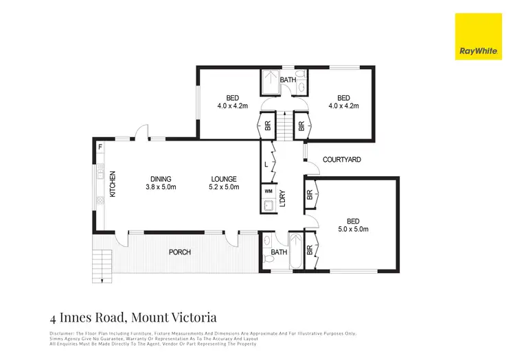 Floorplan of Homely house listing, 4 Innes Road, Mount Victoria NSW 2786
