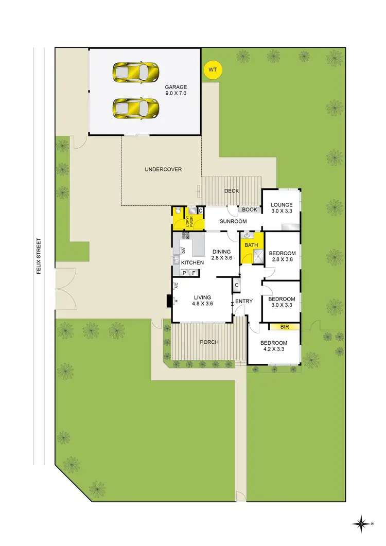 Floorplan of Homely house listing, 267 Torquay Road, Grovedale VIC 3216