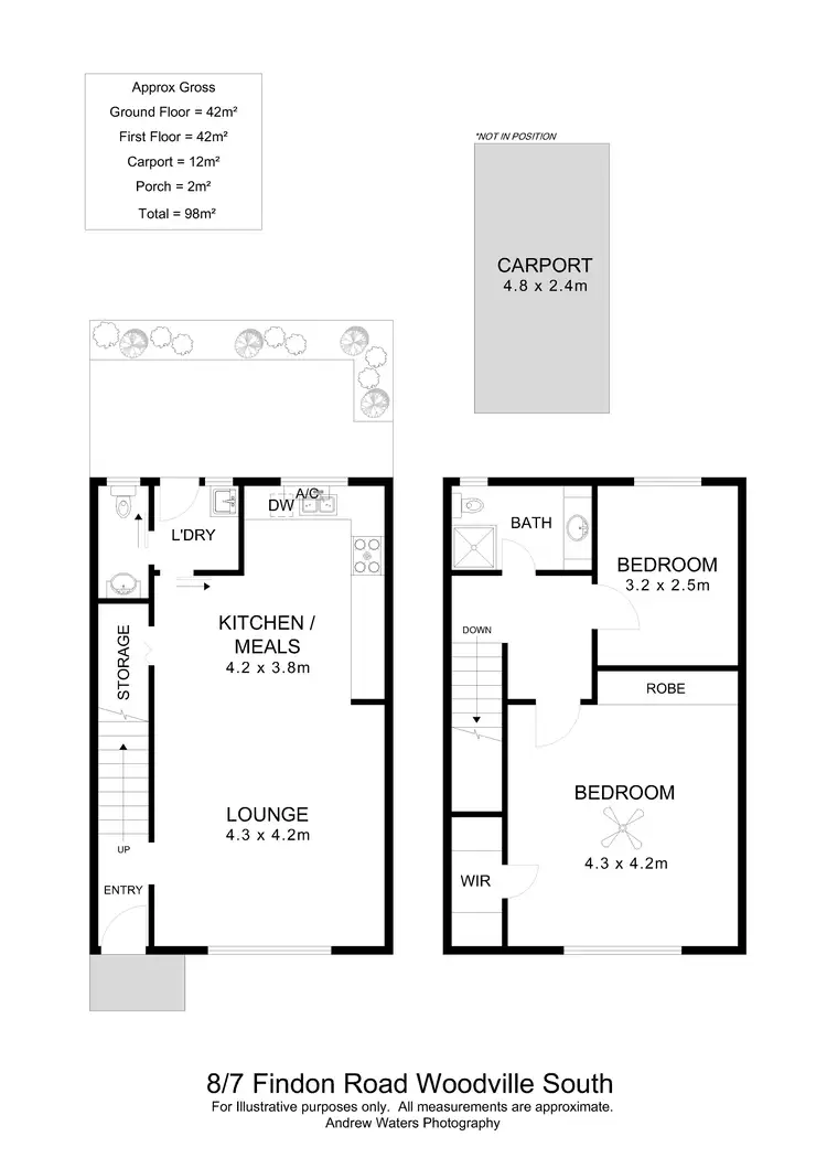 Floorplan of Homely house listing, 8/7-11 Findon Road, Woodville South SA 5011
