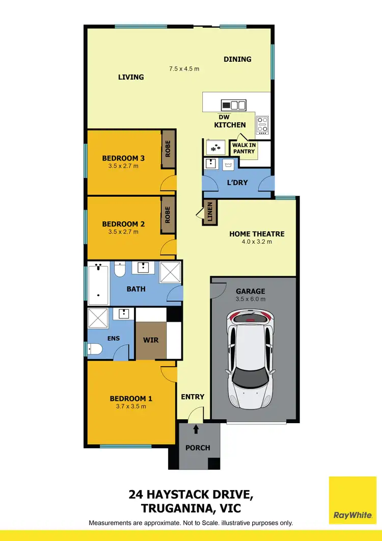 Floorplan of Homely other listing, 24 Haystack Drive, Truganina VIC 3029
