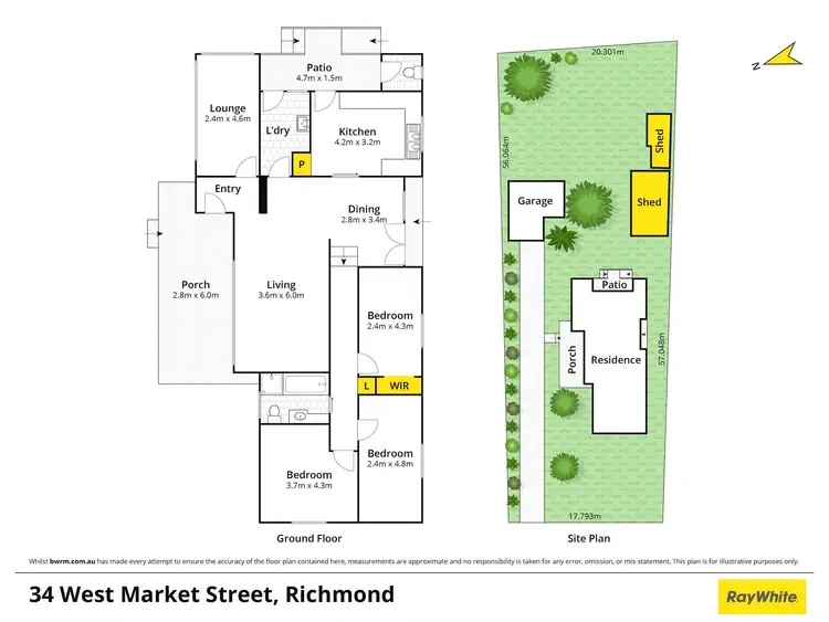 Floorplan of Homely house listing, 34 West Market Street, Richmond NSW 2753