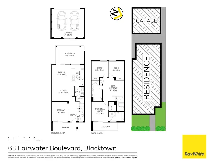 Floorplan of Homely house listing, 63 Fairwater Boulevard, Blacktown NSW 2148