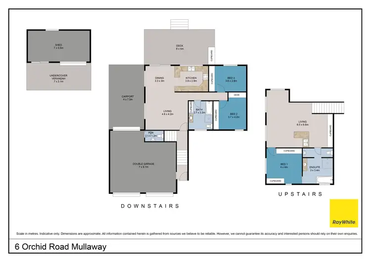 Floorplan of Homely house listing, 6 Orchid Road, Mullaway NSW 2456