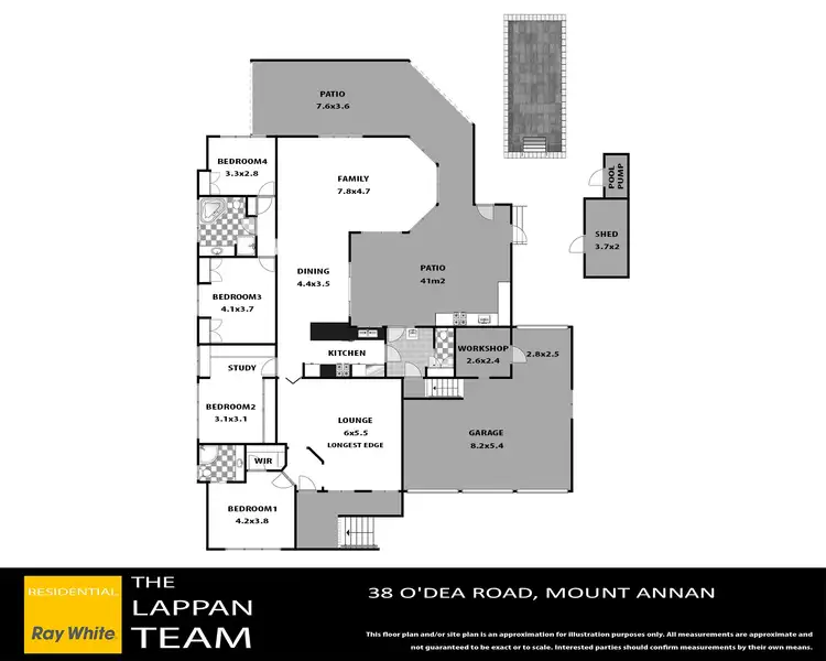 Floorplan of Homely house listing, 38 O'Dea Road, Mount Annan NSW 2567
