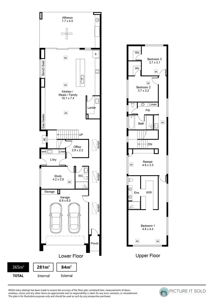 Floorplan of Homely house listing, 34B Devitt Avenue, Payneham South SA 5070