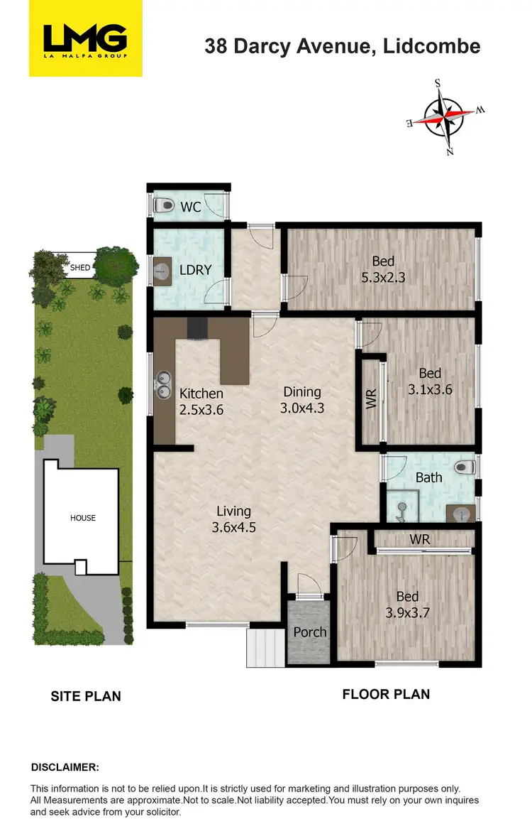 Floorplan of Homely house listing, 38 D'Arcy Avenue, Lidcombe NSW 2141