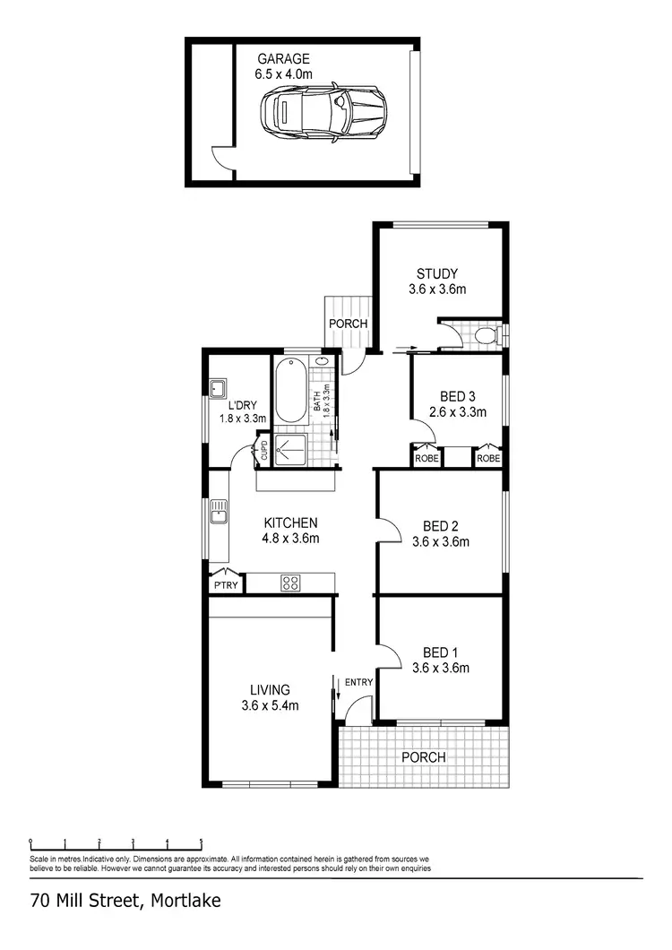 Floorplan of Homely house listing, 70 Mill Street, Mortlake VIC 3272