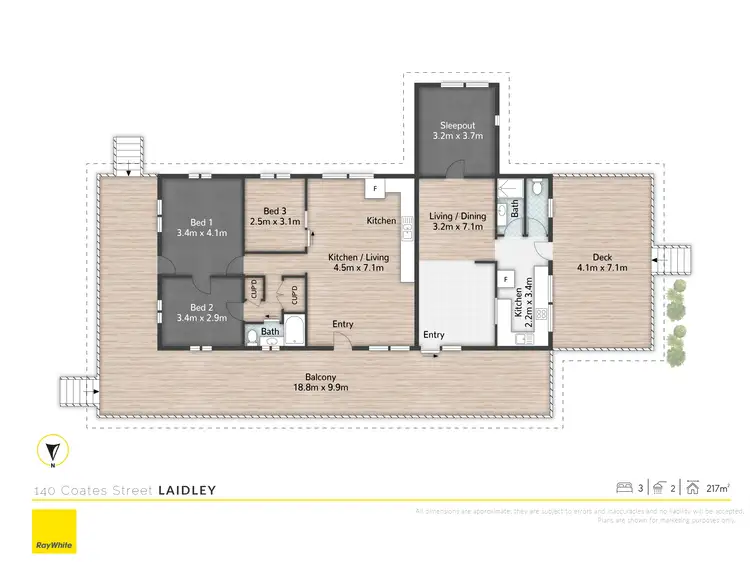 Floorplan of Homely house listing, 140 Coates Street, Laidley QLD 4341