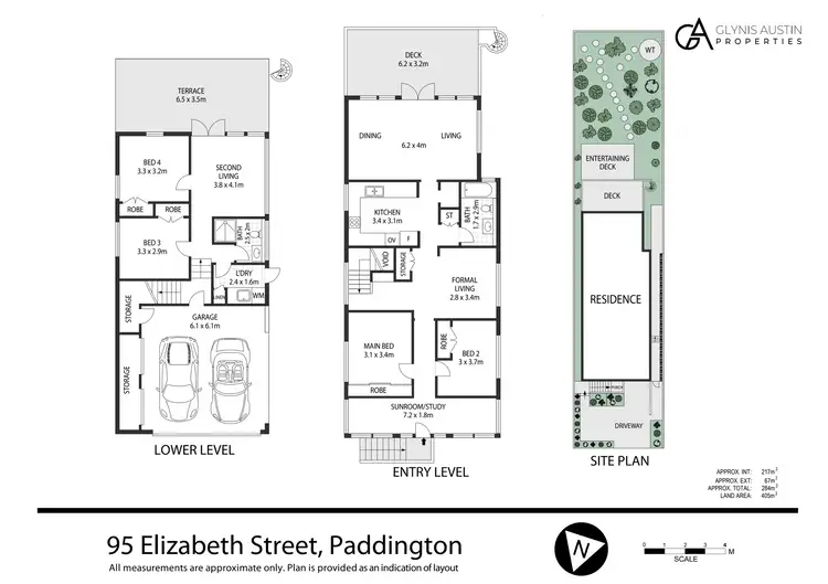 Floorplan of Homely house listing, 95 Elizabeth Street, Paddington QLD 4064