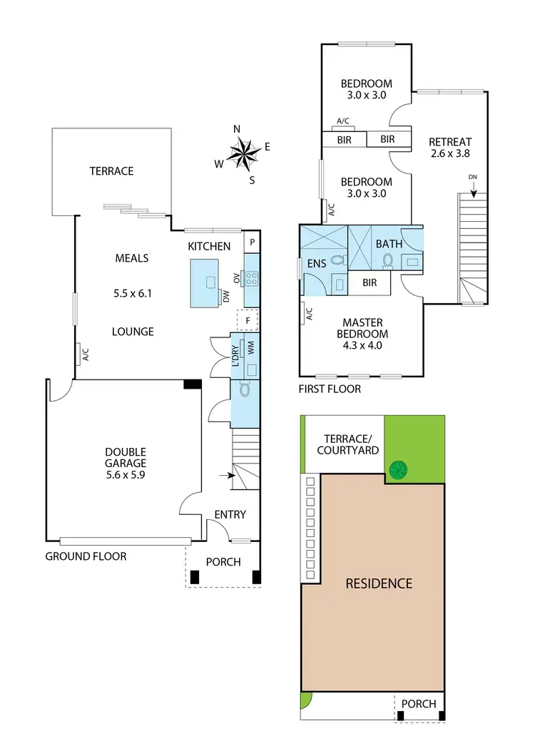 Floorplan of Homely house listing, 6/12 Painted Hills Road, Doreen VIC 3754