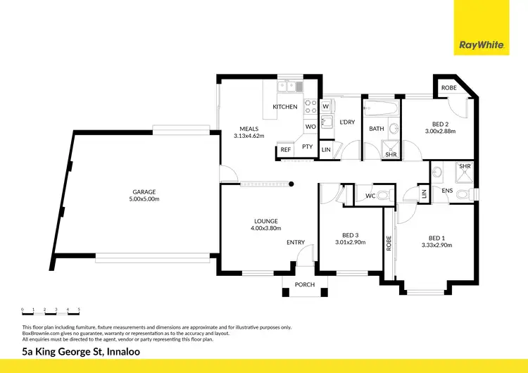 Floorplan of Homely house listing, 5A King George Street, Innaloo WA 6018