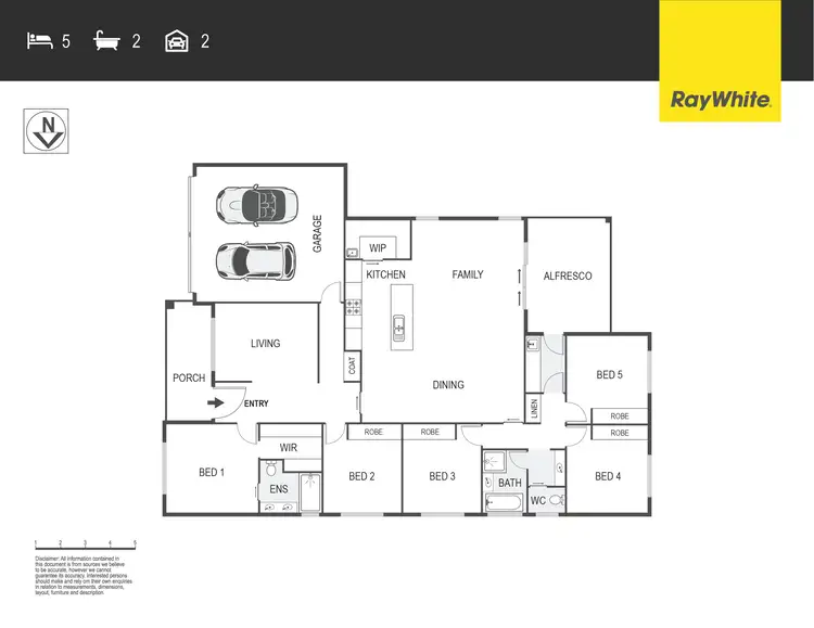 Floorplan of Homely other listing, 45 Briand Crescent, Googong NSW 2620