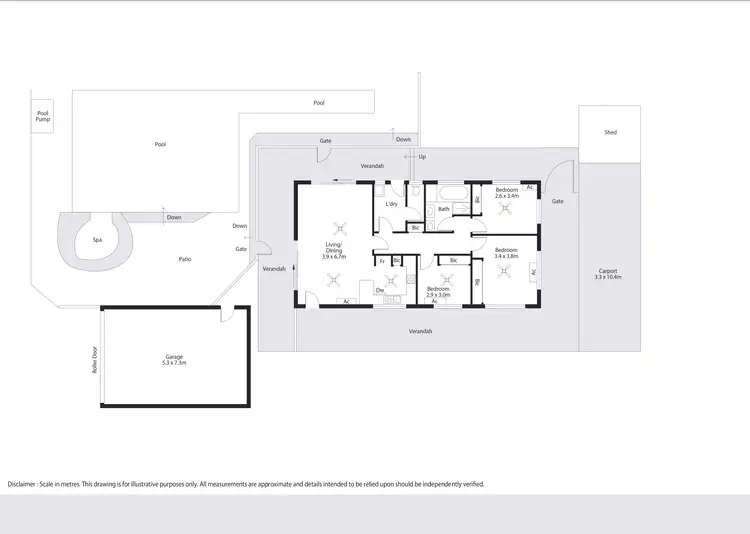 Floorplan of Homely house listing, 4B Sasakawa Close, Cable Beach WA 6726