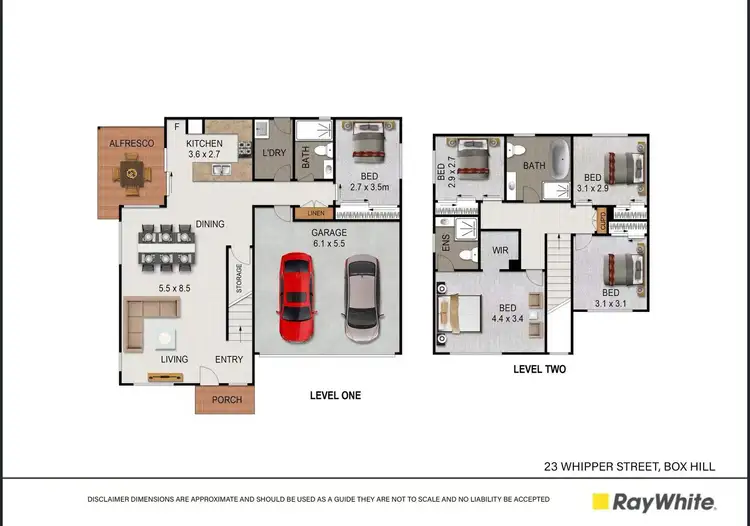 Floorplan of Homely house listing, 23 Whipper Street, Box Hill NSW 2765