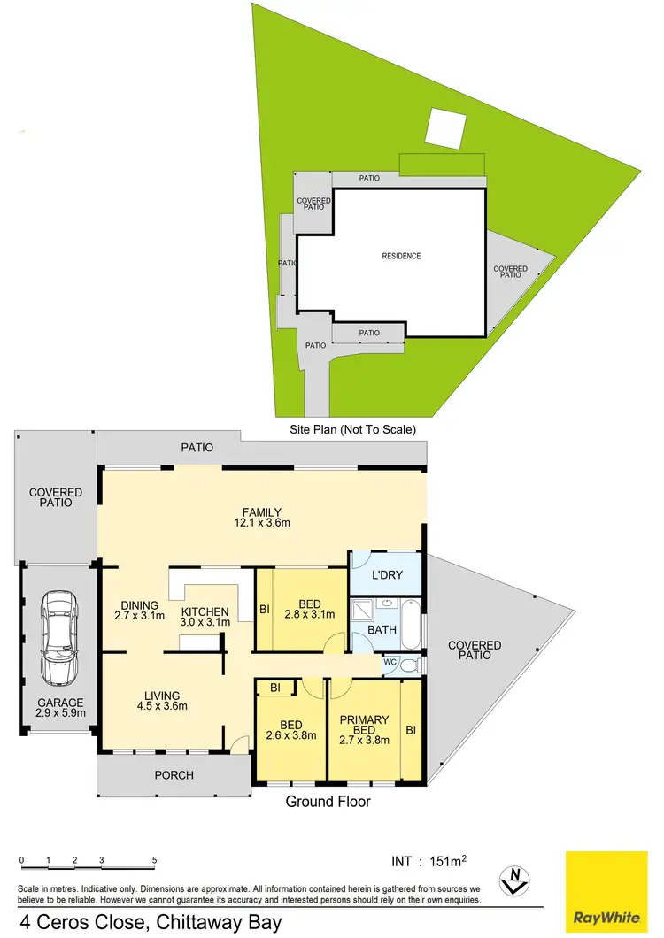 Floorplan of Homely house listing, 4 Ceros Close, Chittaway Bay NSW 2261