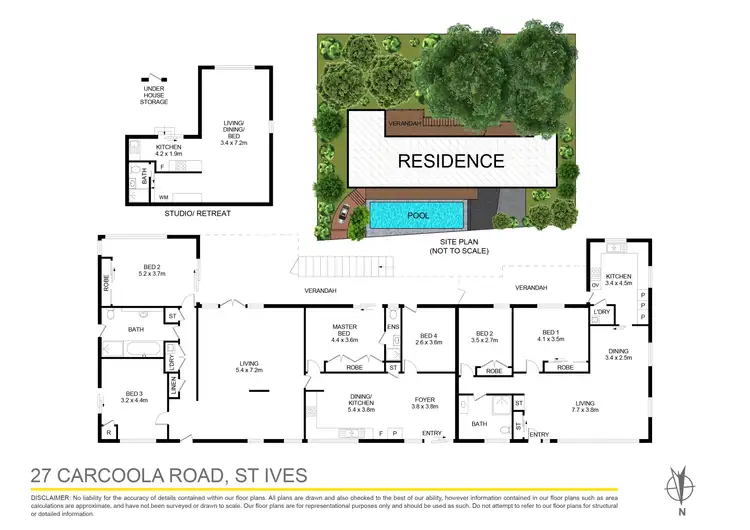 Floorplan of Homely house listing, 27 Carcoola Road, St Ives NSW 2075