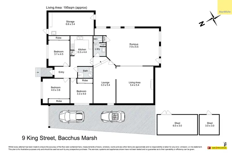 Floorplan of Homely house listing, 9 King Street, Bacchus Marsh VIC 3340
