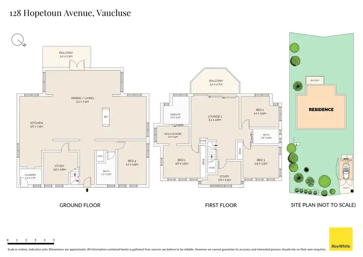 Floorplan of Homely house listing, 128 Hopetoun Avenue, Vaucluse NSW 2030