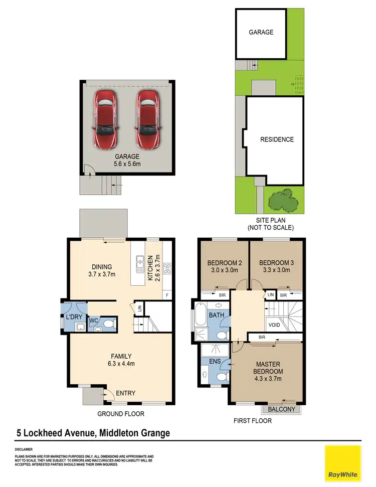 Floorplan of Homely house listing, 5 Lockheed Avenue, Middleton Grange NSW 2171