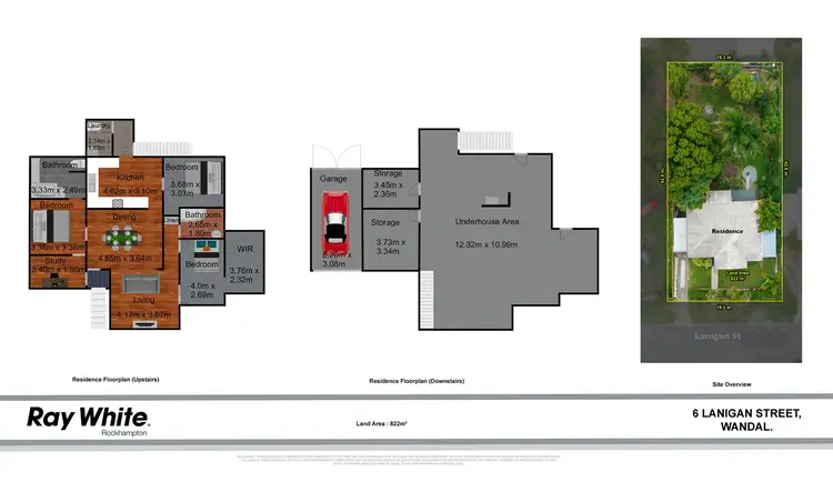 Floorplan of Homely house listing, 6 Lanigan Street, Wandal QLD 4700
