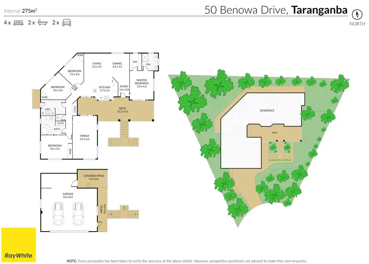 Floorplan of Homely house listing, 50 Benowa Drive, Taranganba QLD 4703
