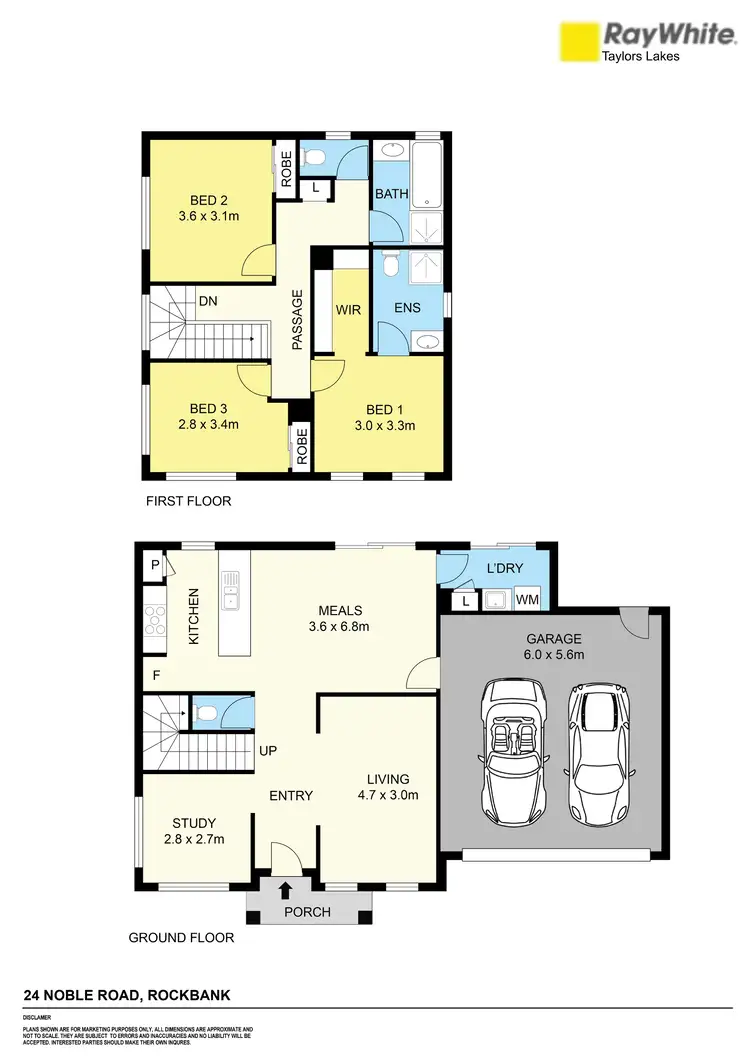 Floorplan of Homely house listing, 24 Noble Road, Rockbank VIC 3335