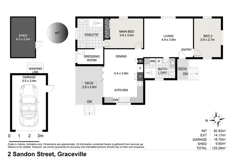 Floorplan of Homely house listing, 2 Sandon Street, Graceville QLD 4075