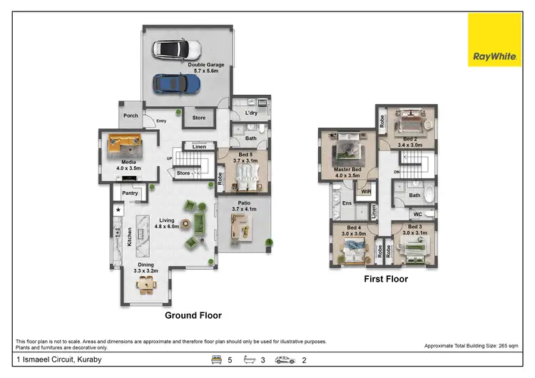 Floorplan of Homely house listing, 1 Ismaeel Circuit, Kuraby QLD 4112