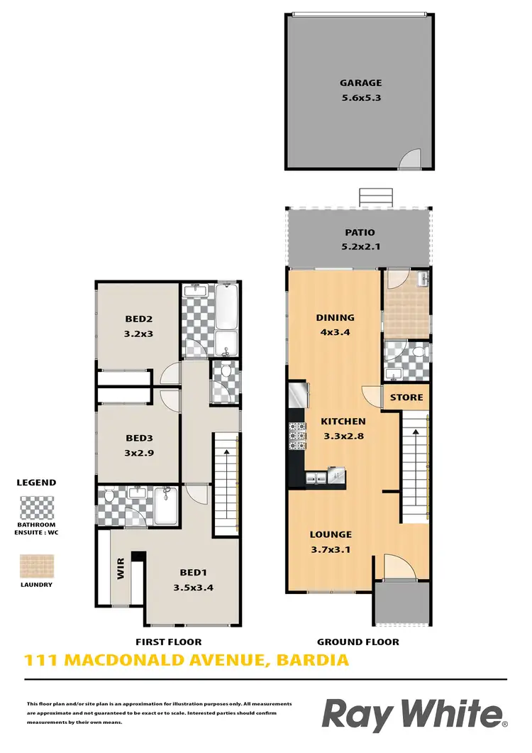 Floorplan of Homely house listing, 111 Macdonald Road, Bardia NSW 2565