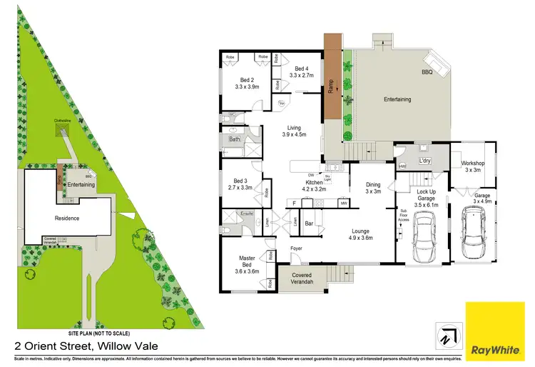 Floorplan of Homely house listing, 2 Orient Street, Willow Vale NSW 2575