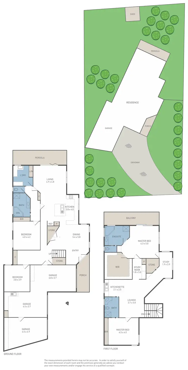 Floorplan of Homely house listing, 8 Perch Close, Werribee South VIC 3030