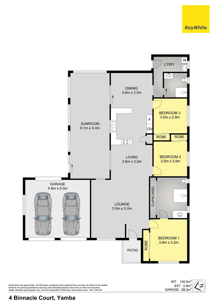Floorplan of Homely house listing, 4 Binnacle Court, Yamba NSW 2464
