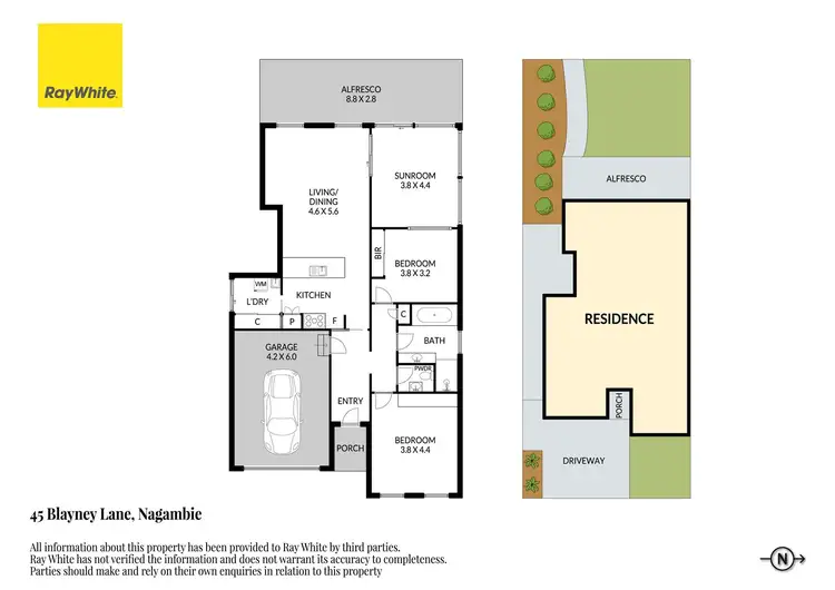 Floorplan of Homely house listing, 45 Blayney Lane, Nagambie VIC 3608